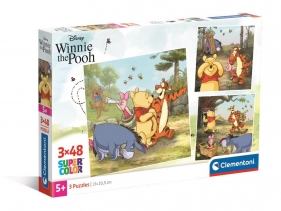 Puzzle: Super Kolor - Winnie The Pooh, 3x48 el. (25063)