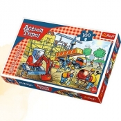 Puzzle Action Time! 100 Na budowie (16263)