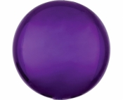 Balon foliowy kula fioletowa 38cm (niepakowany)