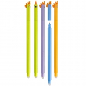 Długopis żelowy wymazywalny niebieski - Papuga, 1 szt