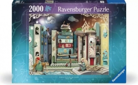 Ravensburger, Puzzle 2000: Ulica książek (16463)
