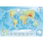 Trefl, Puzzle 1000: Mapa fizyczna świata (10463)