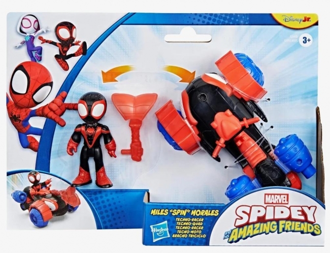 Spidey i Super Kumple - Miles Morales z pojazdem