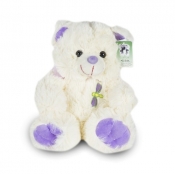 Miś Ksawery fioletowy 28 cm siedzący (3563) - <br />