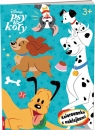 Disney Psy & Koty. Kolorowanka z naklejkami Opracowanie zbiorowe