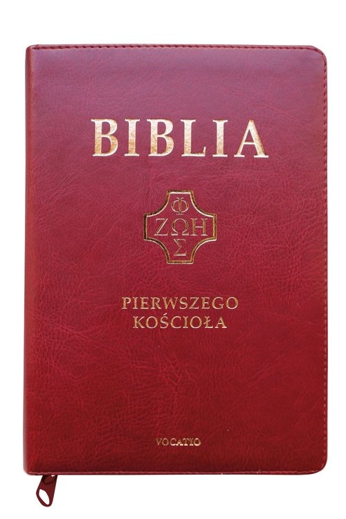 Biblia Pierwszego Kościoła karmazynowa