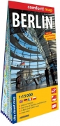 Comfort map Berlin - city street map 1:15 000 lam - Opracowanie zbiorowe