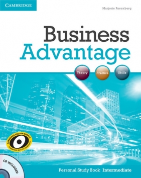 Business Advantage Intermediate Personal Study Book + CD (Uszkodzona okładka) - Rosenberg Marjorie