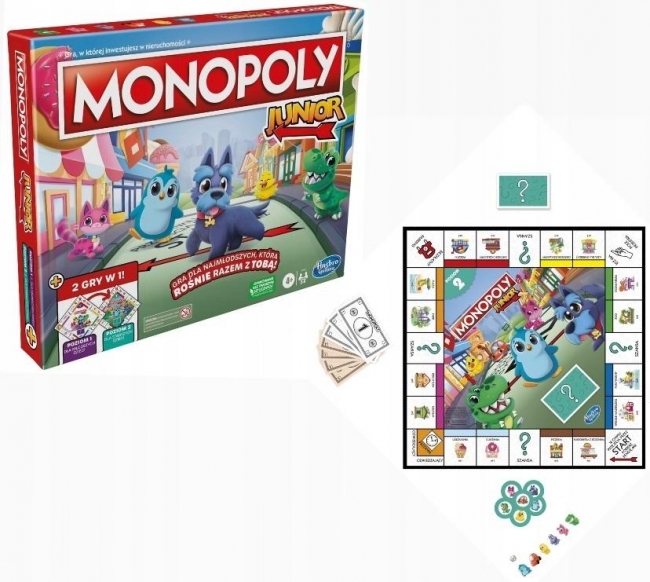 <img src='https://webimage.pl/pics/640/2/d5036905062640.jpg' style='height:440px' /> Monopoly Junior Puppies
