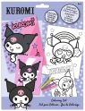  Kolorowanki z kredkami Kuromi KU000193+