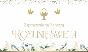Zaproszenie Komunia (10szt)