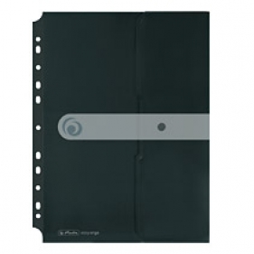 Teczka na guzik Herlitz Easy Orga A4 czarna (11292976)
