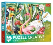 Puzzle 500 Rajskie ptaki
