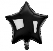Balon foliowy gwiazda czarna 19 cali 48cm (hs-g19cn)