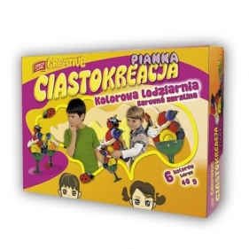 Ciastokreacja Pianka Kolorowa lodziarnia - <br />
