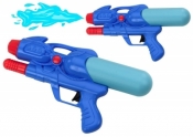 Pistolet na wodę z pompką niebieski 180ml