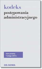 Kodeks postępowania administracyjnego - <br />