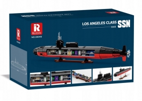 Reobrix, Klocki Nuklearna Łódź Podwodna - Submarine Los Angeles-Class, 2988 el.