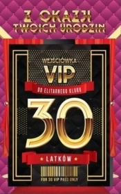Karnet Urodziny 30 VIP - 04
