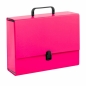 Teczka z rączką A4 10cm malinowa PENMATE