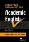 Check Your Vocabulary for Academic English David Porter