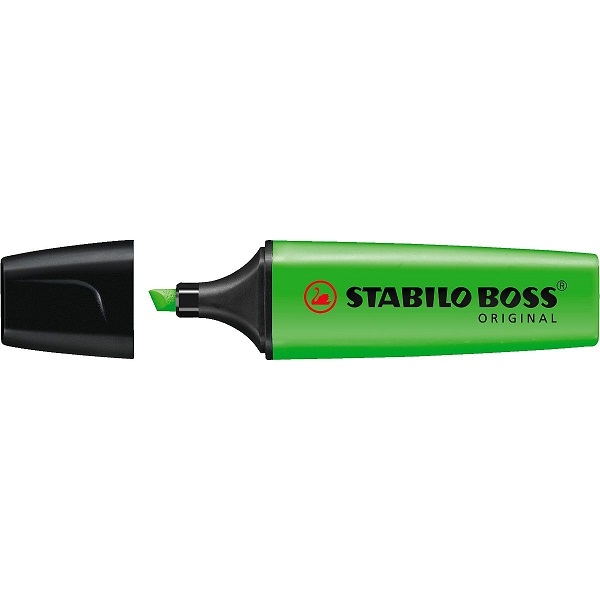 Zakreślacz Stabilo Boss - zielony