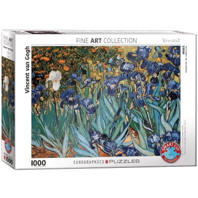 <img src='https://webimage.pl/pics/641/3/d628136643641.jpg' style='height:440px' /> Puzzle 1000 Irises by Vincent van Gogh 6000-4364