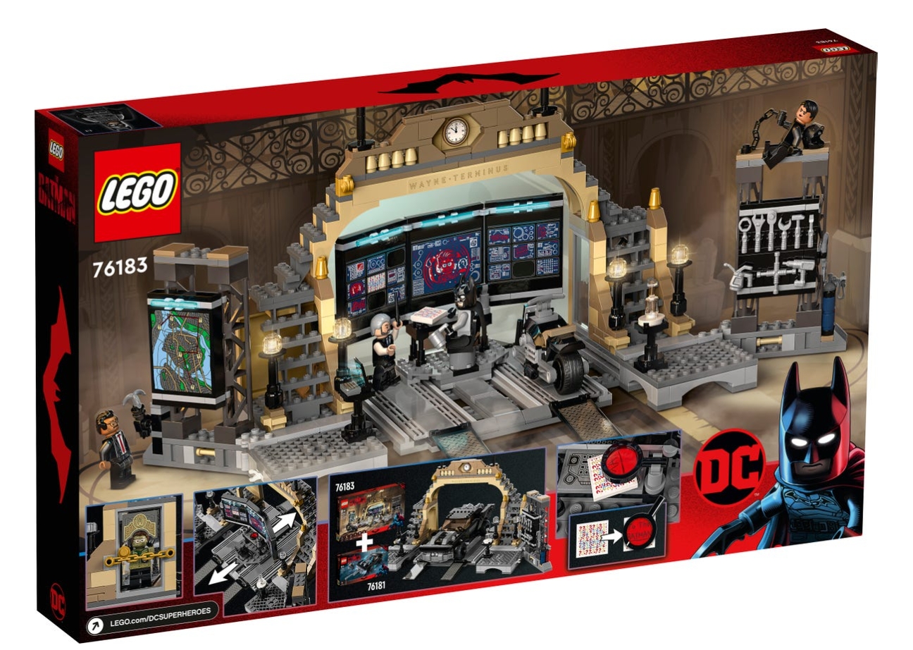 Lego DC Super Heroes: Jaskinia Batmana, pojedynek z Człowiekiem-zagadką (76183)
