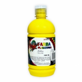 Farba plakatowa 500ml żółta