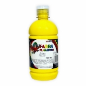Farba plakatowa 500ml żółta