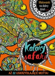 Malowanki na dobry dzień - dla dorosłych Kolory Safari