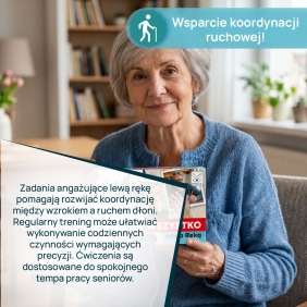 Gra dla Seniora. Wszystko lewą ręką
