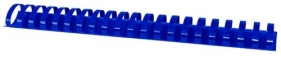 Grzbiety do bindowania Office Products A4 38 mm plastikowe 50 sztuk niebieskie (Nr 20243915-01)