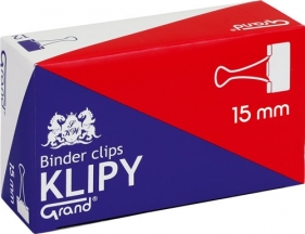Klipy biurowe 15 mm 12 szt.