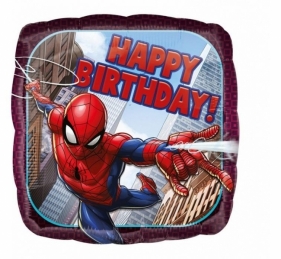 Balon foliowy Spiderman Happy Birthday 46cm