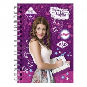 Notes spiralny A6 Violetta