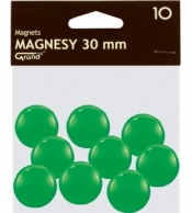 Magnesy Grand 20 mm zielone op. 10 sztuk - GRAND