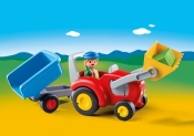 Traktor z przyczepą (6964)