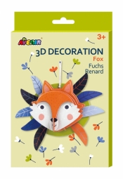Dekoracja 3D - Lis (PZ205064)