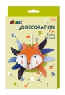 Dekoracja 3D - Lis (PZ205064) Wiek: 5+