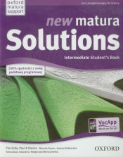 New Matura Solutions Intermediate Student's Book Kurs przygotowujący do matury