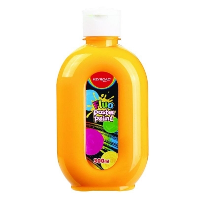 Farba plakatowa fluorescencyjna pomarańczowa 300ml