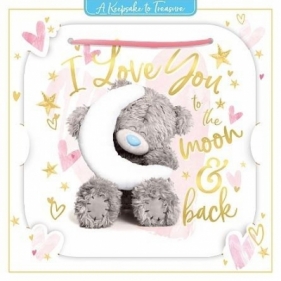 Kartka okolicznościowa I love you to the moon&back