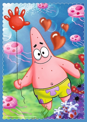 Puzzle 4w1 SpongeBob i Patryk (34264)