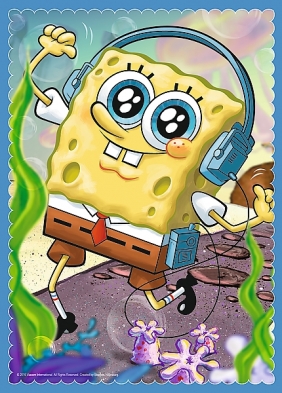 Puzzle 4w1 SpongeBob i Patryk (34264)