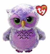 Boos Owllivia - fioletowa sowa 15 cm