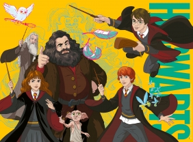 Ravensburger, Puzzle XXL 100: Harry Potter - Młodzi Czarodzieje (13364)