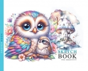 Szkicownik 148x105 24 stron 100g/m2 TW Sówka