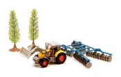 Traktor z broną (13263C)