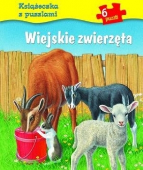 Wiejskie zwierzęta. Książeczka z puzzlami - Carola von Kessel